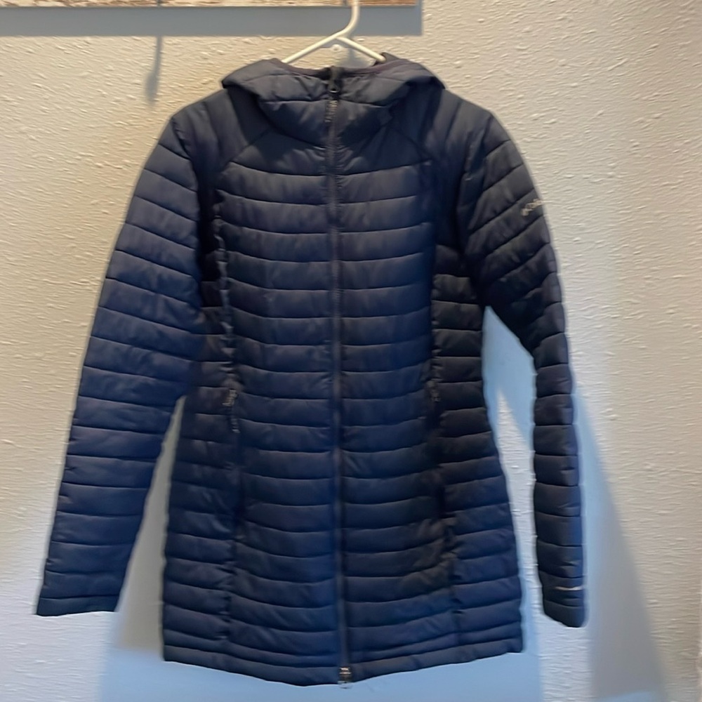 Columbia Women’s Long Omni Heat Jacket, Size M